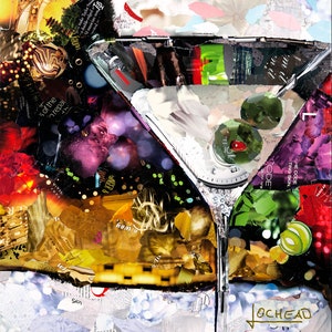 Martini Glass - Round Midnight