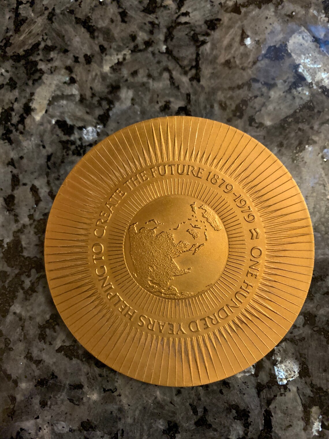 Bronze Medallion Standard Oil 18791979 Etsy