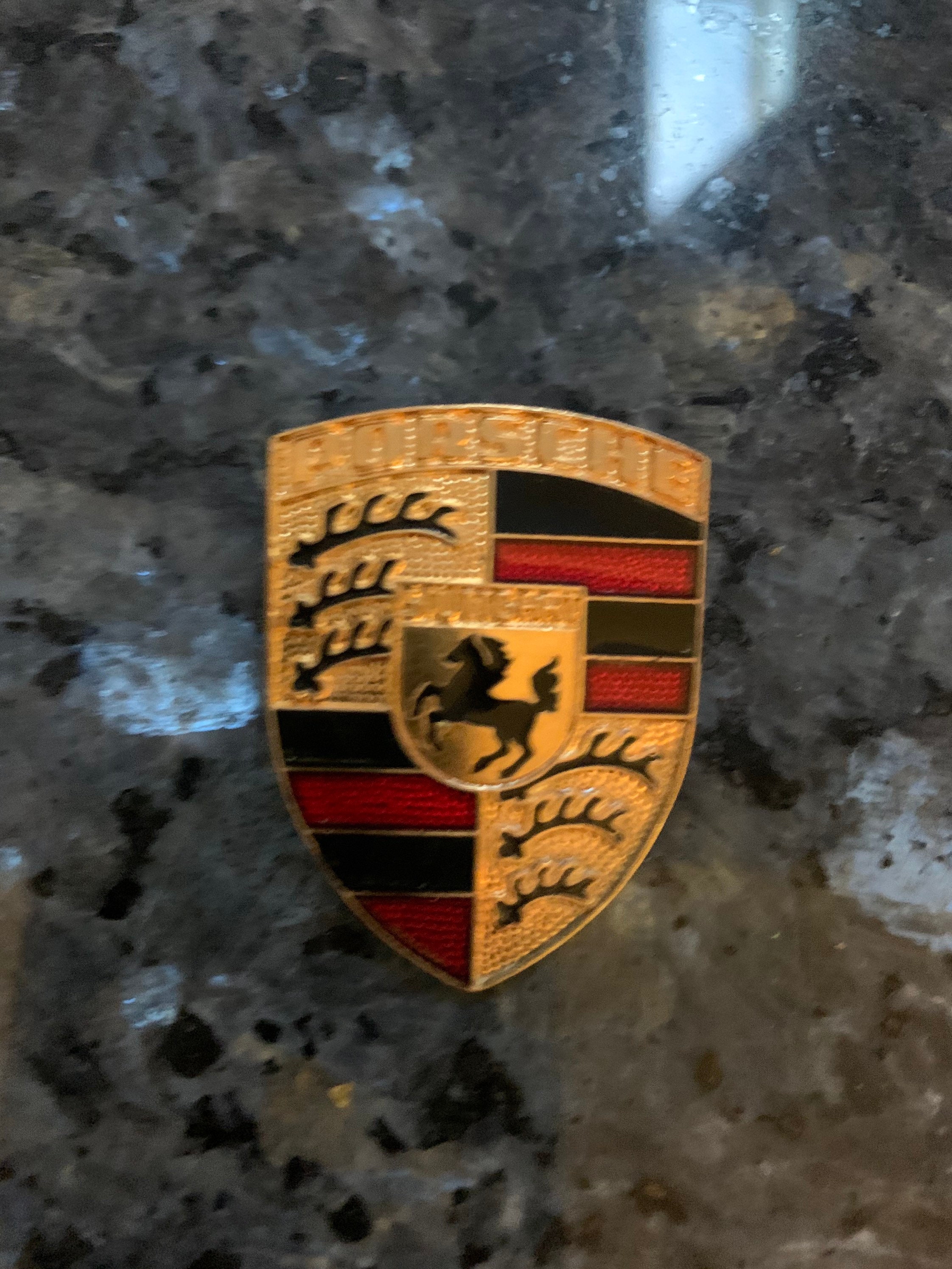 Porsche Car Club Badge Emblem Vintage Etsy