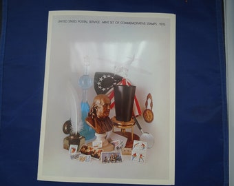 1976 U.S. Postal Service Mint Set of Commemorative Stamps