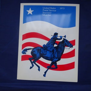 1973 United States Postal Service Souvenir Mint Set