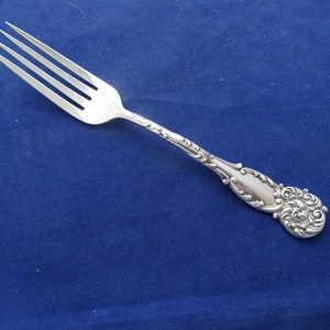 La Reine Lunch Fork by Reed & Barton Sterling ca 1893 no mono