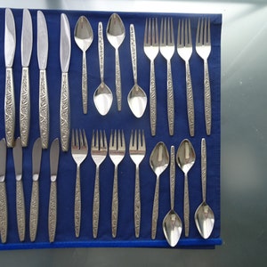 Valencia Sterling by International four 6 piece settings  ( two teaspoons ) ca 1965