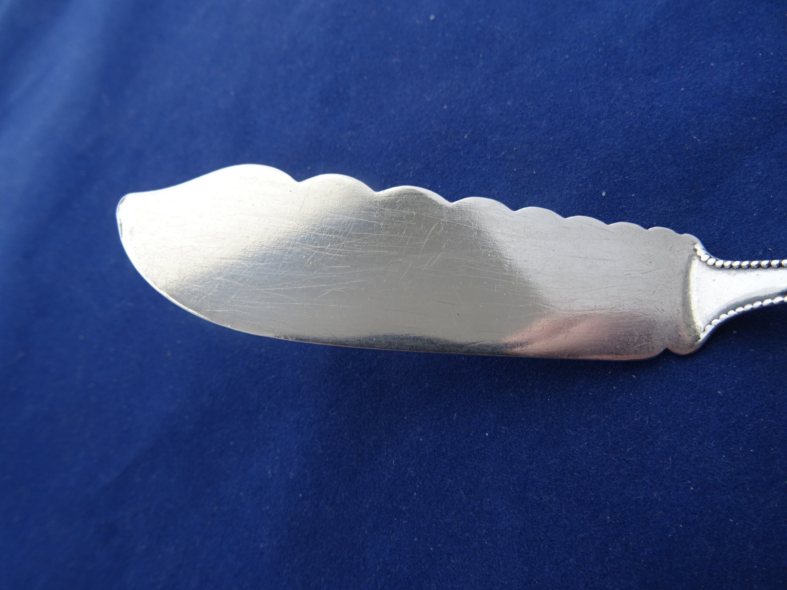 Master Butter Knife in Gorham Lancaster Sterling mono Etsy