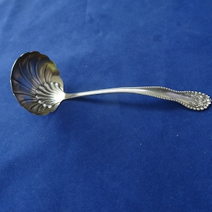 Lancaster Cream Ladle (old Style) Sterling by Gorham 1897 gw bowl mono