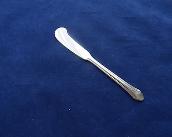 Romantique Sterling Butter Spreader by Alvin ca 1933 no mono