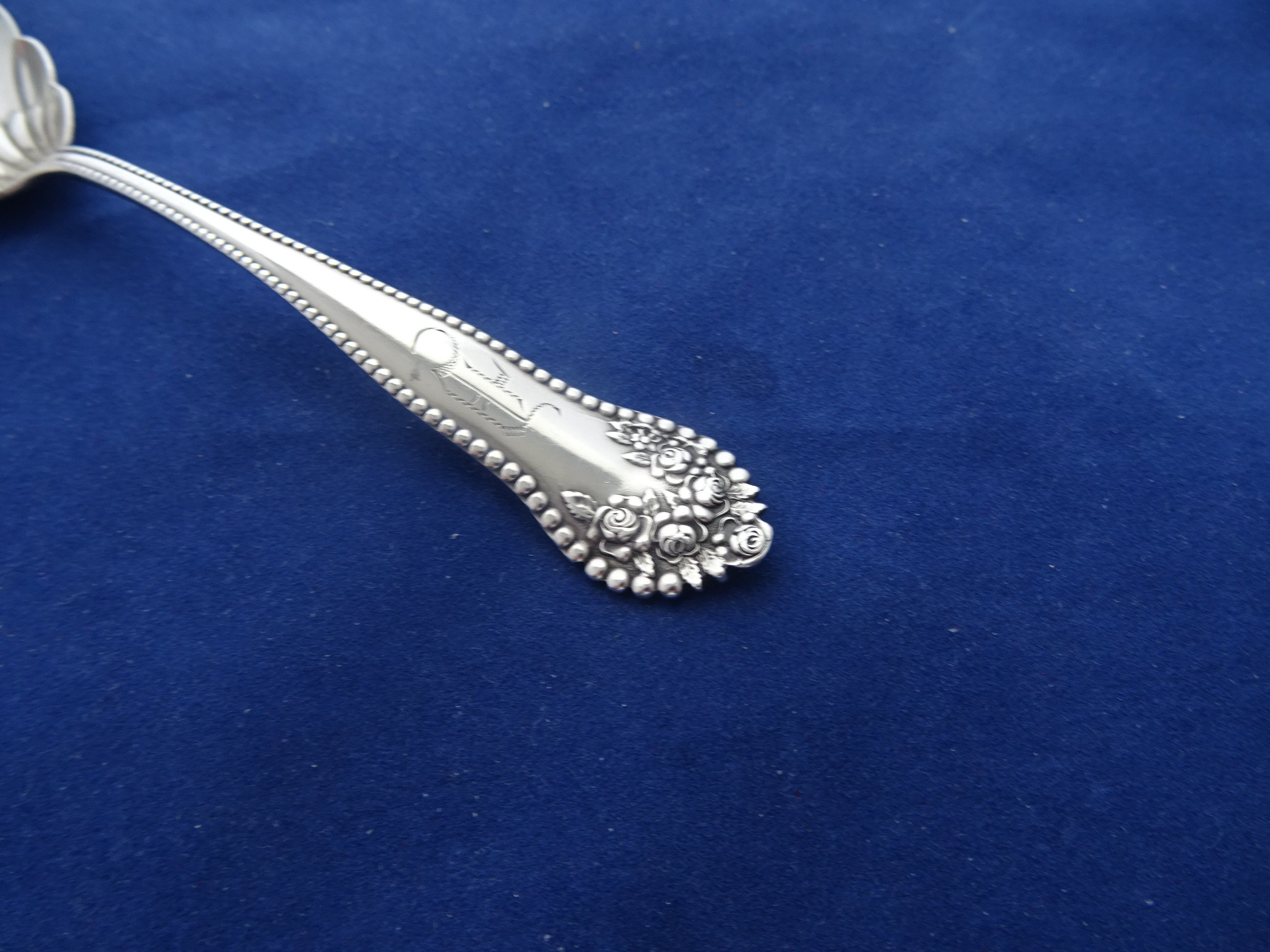 Sugar Shell in Lancaster by Gorham Sterling Ca 1897 Mono Etsy Ireland