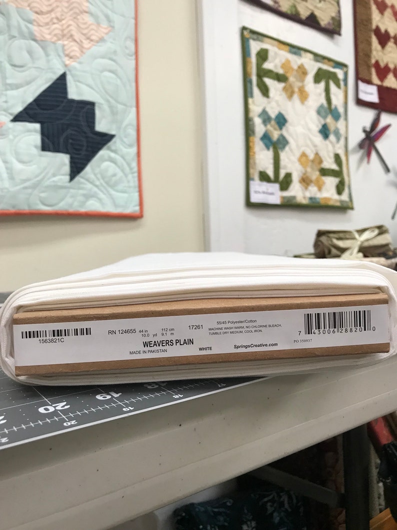 Springs Creative White Weavers Cloth 10 Bundle Etsy