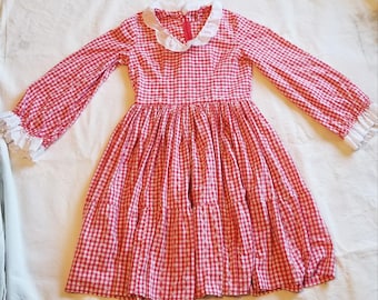 Vestido de baile cuadrado vintage Vestido country western