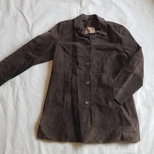 Women&#39;s Vintage Leather Jacket size Medium/ Large by Relativity