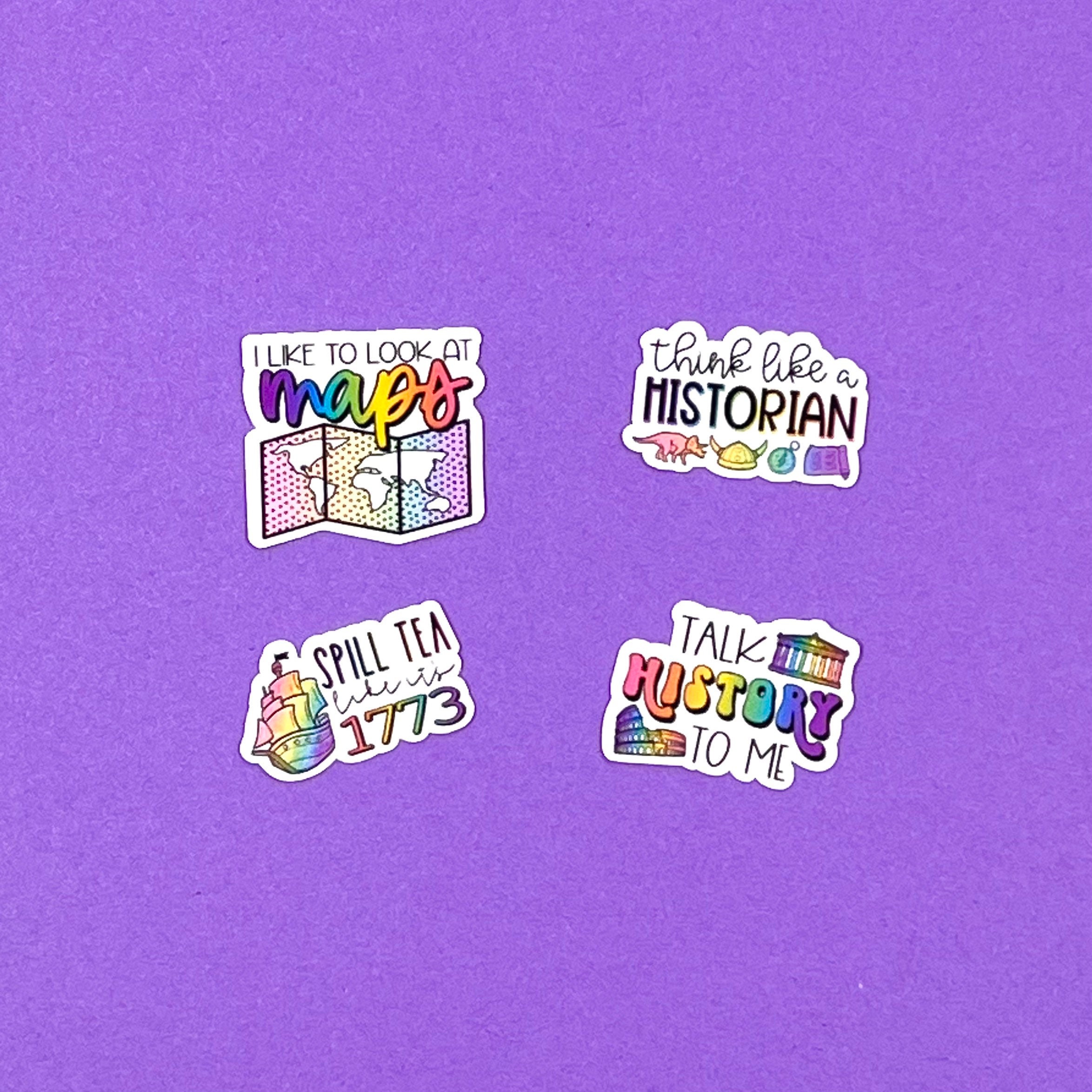 MINI Social Studies Teacher Sticker Pack #2 | 1