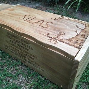 Delightful Doggy Chest, toy box, keepsake box