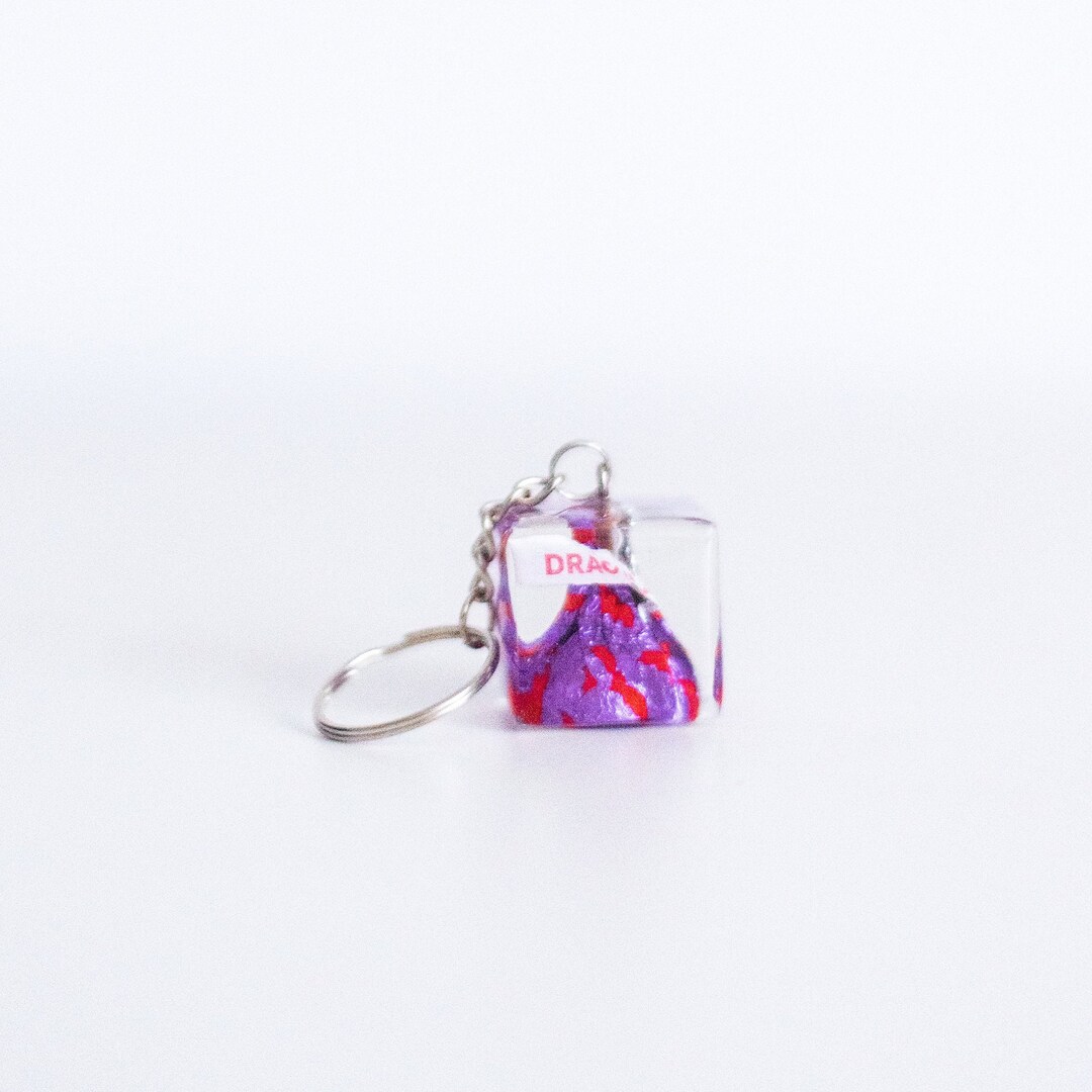 Hershey's Kisses strawberry Dracula Keychain Etsy