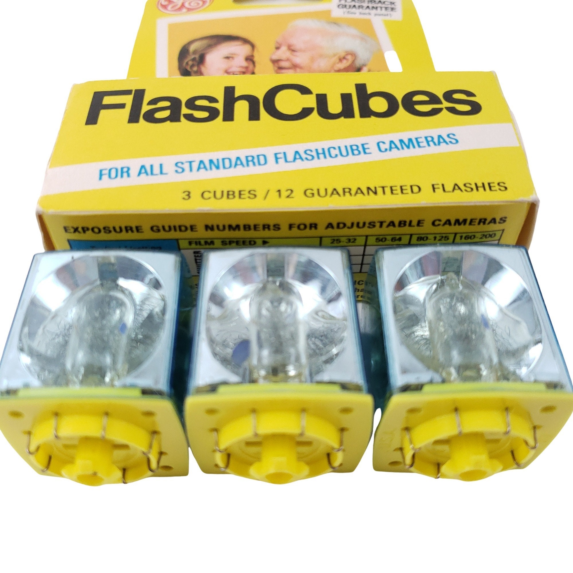 Vintage GE Flash Cubes For All Standard Flashcube Cameras 3 Etsy