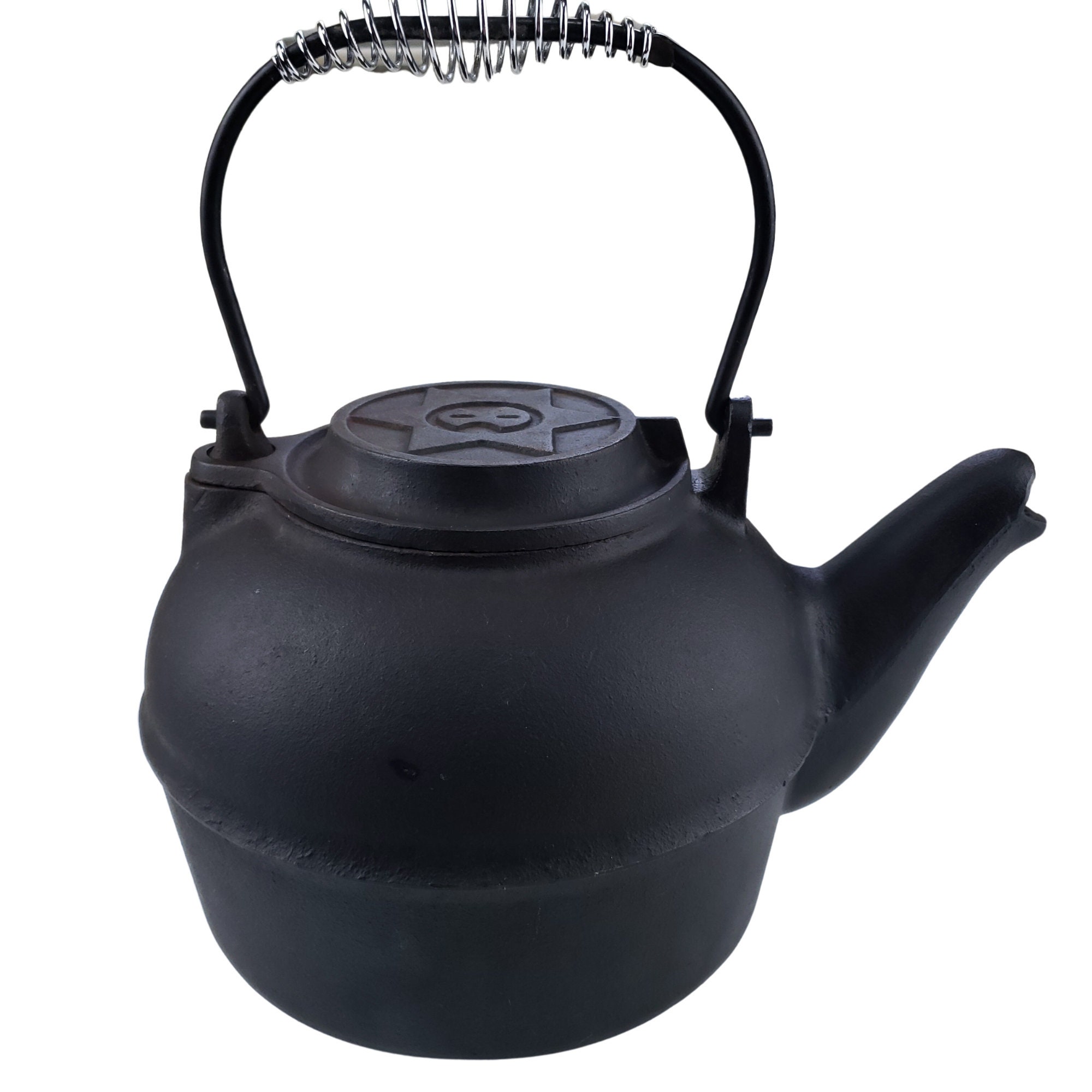 Chattanooga Star Cast Iron Kettle Humidifier 8 Star Swivel Lid Etsy