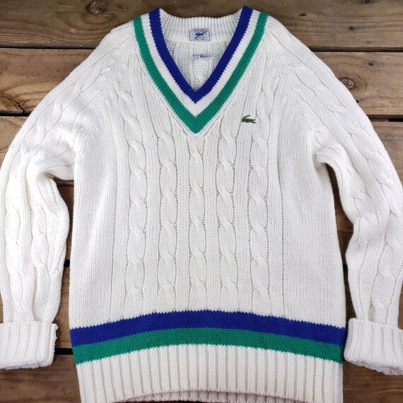 izod white sweater