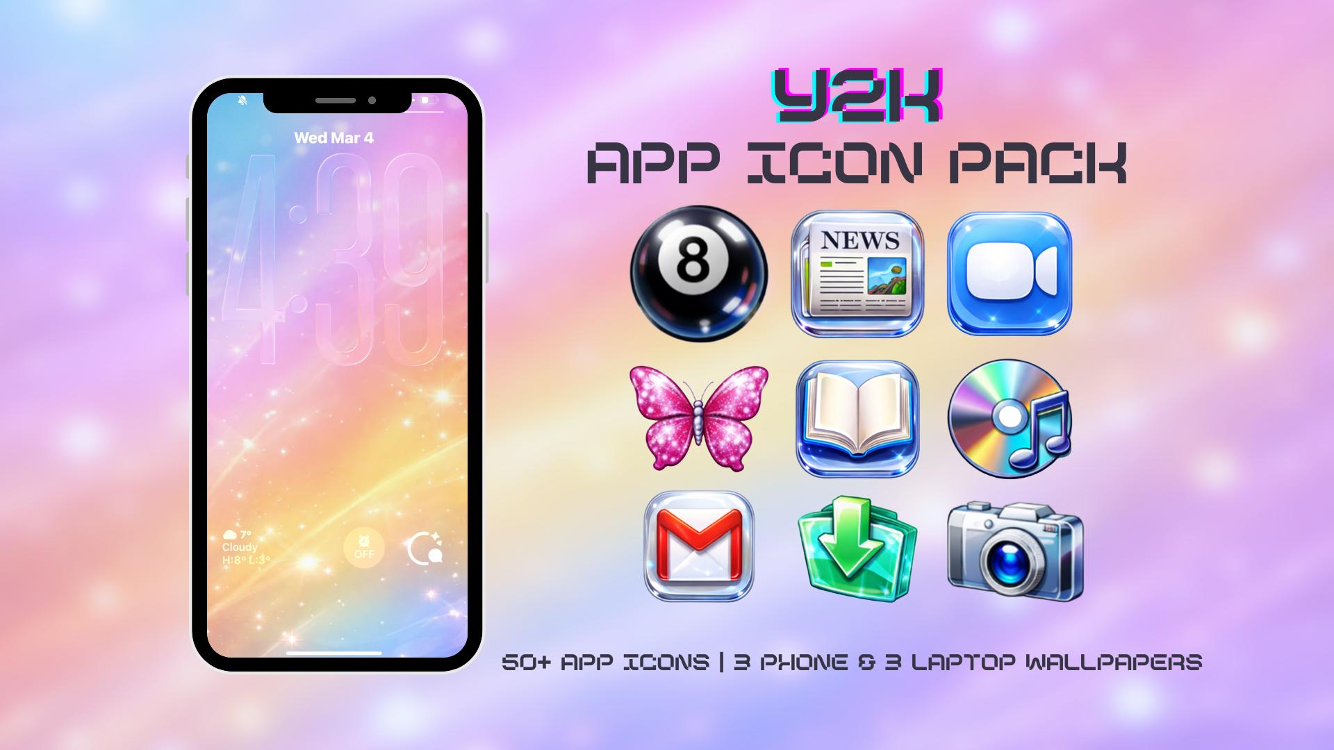 Y2k Theme iPhone - Etsy