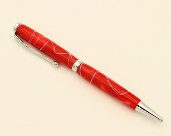 Custom Ballpoint Pen / Unique Gift / Slimline / Acrylic