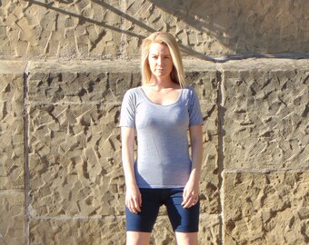Short Sleeve T-shirt Merino Wool Made 