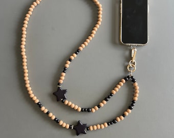 Phone Chain/Cell Phone Strap/Hands Free/Shoulder Strap/Phone cord/Universal/Phone Necklace/Gift for her/Cell phone chain/Phone case lanyard