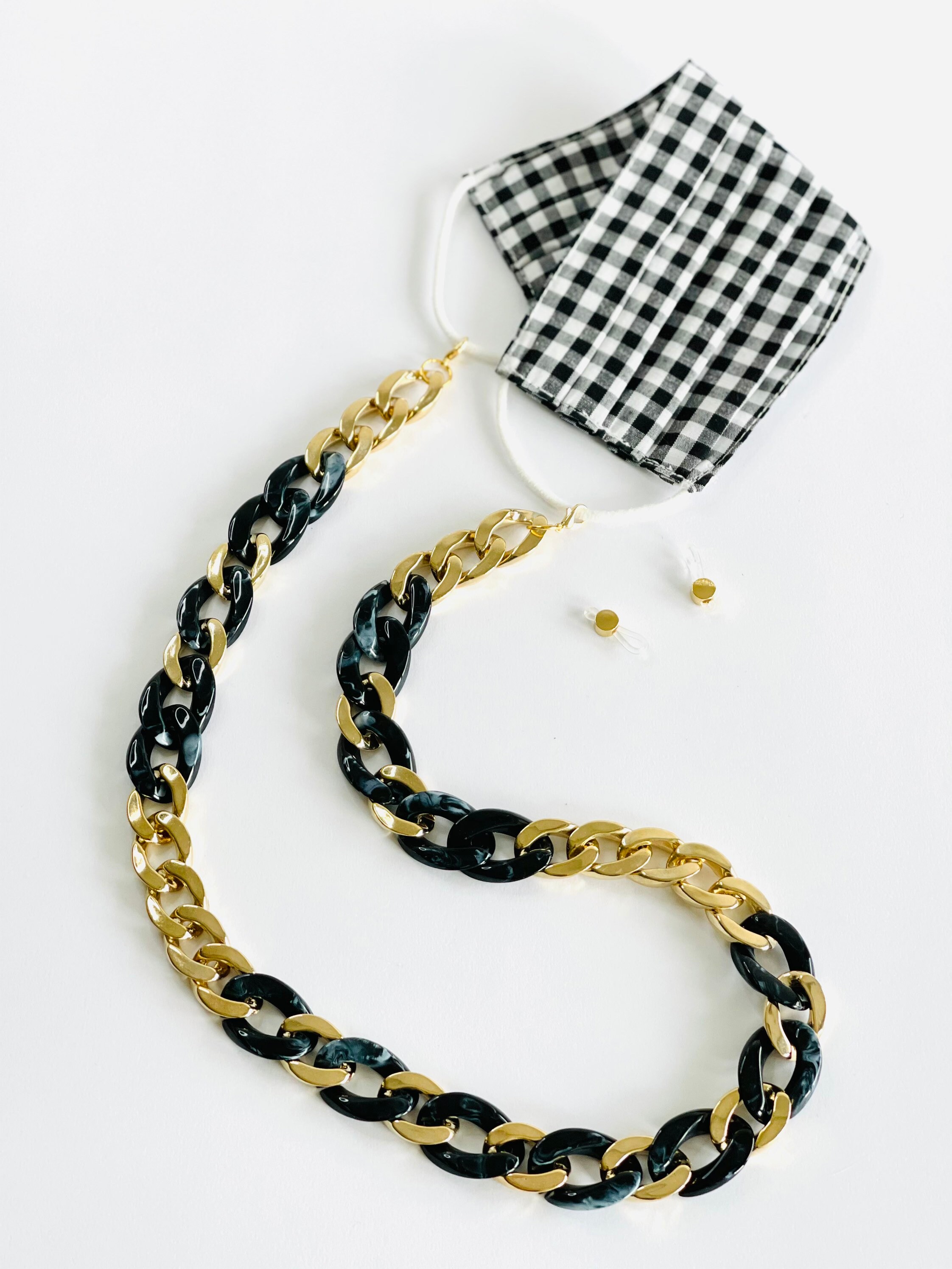 Multiuse Glasses Chain Mask Holder Mask Landyard Necklace Etsy