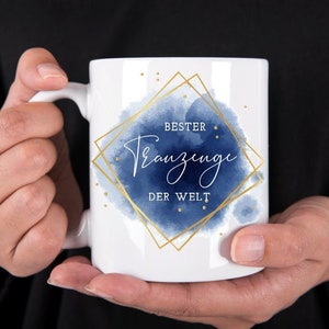 Gift Best Man Cup - Best Best Best Man in the World - Thank you!