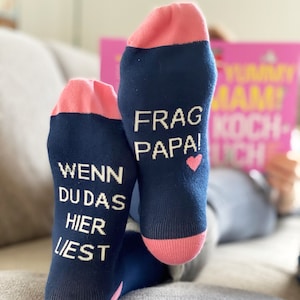 Auszeitsocken „Mama braucht mal Pause!“ Geschenk für Mütter, Muttertag