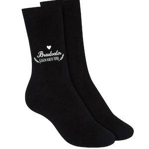 Socken für den Brautvater zur Hochzeit Gegen kalte Füße, Geschenk Bild 8