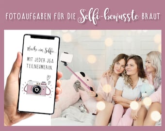 JGA Funny photo game for the bachelorette party (PDF)