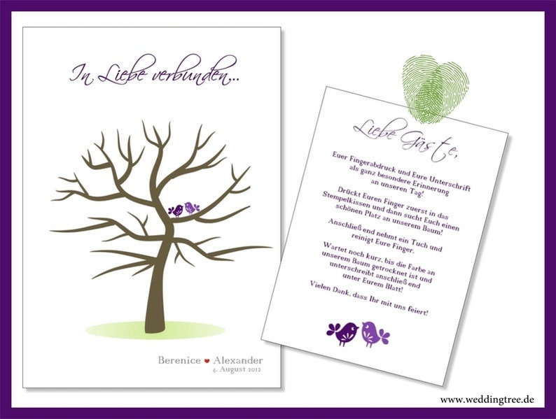 Stamp Me Wedding Tree Guest Signature PDF image 1