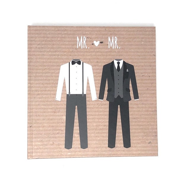 Gästebuch zur Hochzeit - Mr. & Mr.