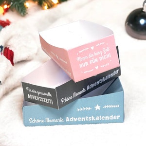 Adventskalender Tee schöne Momente gefüllt mit 24 Ideen für die Weihnachtszeit, Selbermachen, Druckvorlage, Sprüche Bild 6