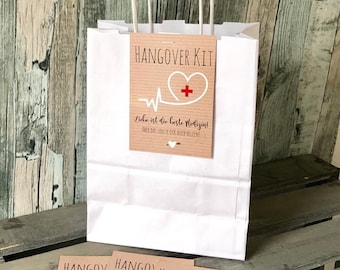 Hangover Kit - Cards in kraft paper look