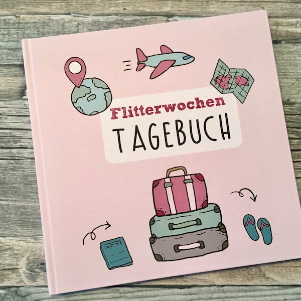 Reisetagebuch für Flitterwochen