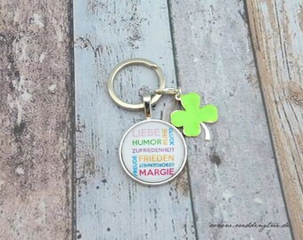 Happiness Love Harmony Pendant, Keyring, Friendship, Wedding, Humor, Satisfaction, Friend, Girlfriend, Children, Magic, Joy