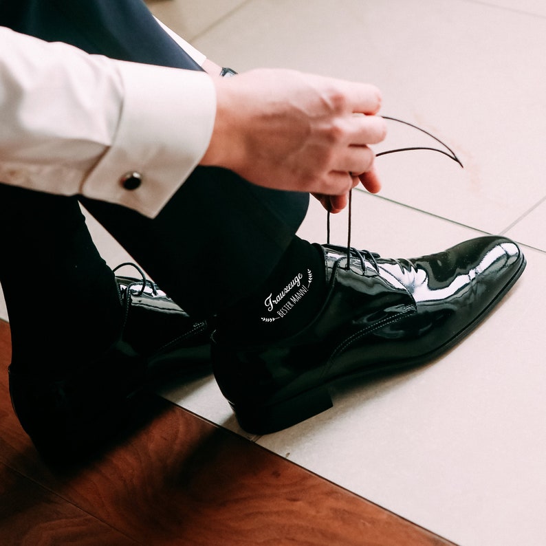 Chaussettes pour le témoin du mariage, cadeau pour le témoin image 6