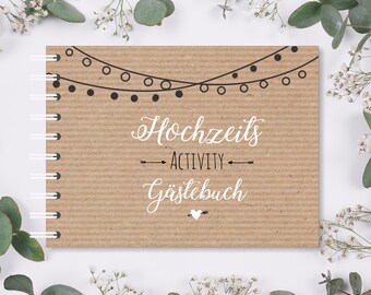 Gästebuch zur Hochzeit - Activity