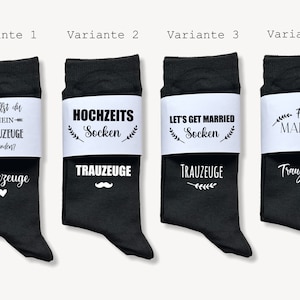 Trauzeuge Socken mit Geschenkbox Willst du mein Trauzeuge sein Hochzeitssocken zdjęcie 2