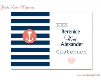 Guest book for the wedding (PDF) - maritime