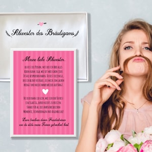 Handkerchief for the groom&#39;s sister