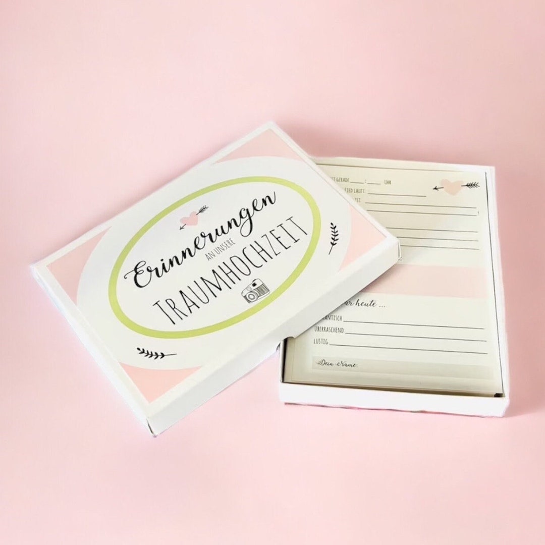 Wedding Guest Book Cards Wedding Guest Book Guest Book With Etsy