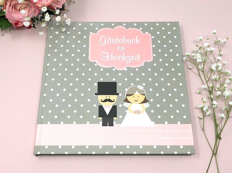 Gästebuch zur Hochzeit Brautpaar Bild 9