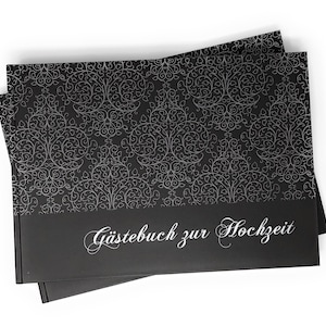 Guestbook for the wedding - black