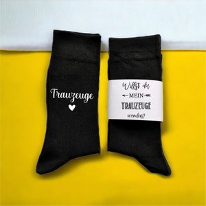 Trauzeuge Socken mit Geschenkbox Willst du mein Trauzeuge sein Hochzeitssocken 画像 6