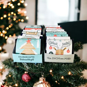 Advent calendar COLLEGINE filled with 24x THANK YOU Christmas time, DIY, print template, self-love image 8