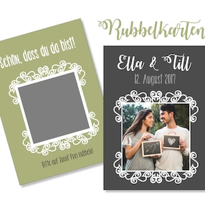 Gratta e vinci per il matrimonio - PERSONALIZZATO