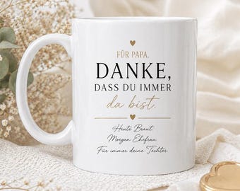 Father of the Bride Mug Wedding Gift | Dad Thank You Mug | Emotional Wedding Gift from Father of the Bride | Coffee Mug for Dad at Weddings