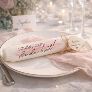 Papel de aluminio para velas de boda: ¡Qué bueno que estás aquí! | Papel de aluminio para transferencia de velas | Recuerdos de boda | Crea tus propias velas