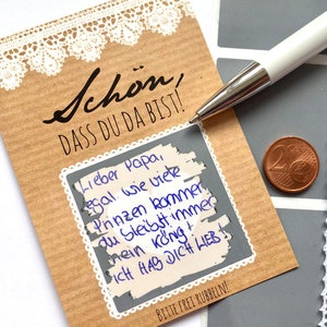 Gratta e vinci per il matrimonio "Bello che tu sia lì" - Kraftpapier