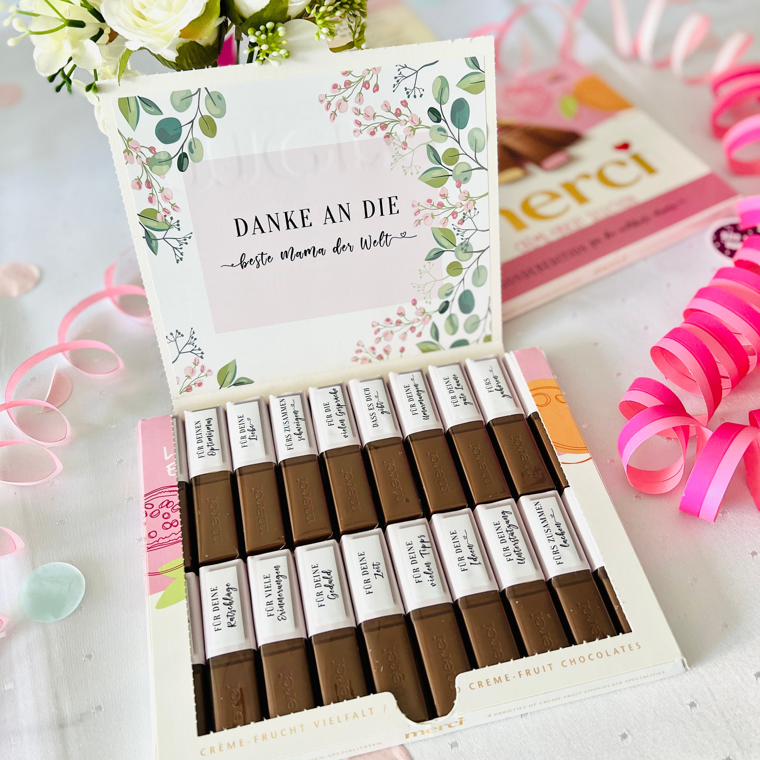 Geschenkkorb Für Mama – Verwöhn-Set Mit Kerze, Badezusatz, Tasse & Mehr Für Muttertag & Geburtstag